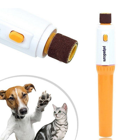 Pet Dog Cat Nail Grooming Grinder Trimmer Clipper