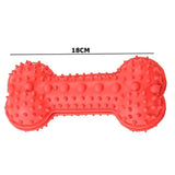 Durable Puppy Dog Rubber Toy Lovely Bone