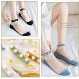 Summer Transparent Stockings Trendy Women's Socks