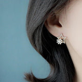 Rotatable Star Earrings