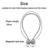 Elegant Magnetic Curtain Buckle