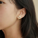 Pearl Golden Earrings