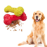 Durable Puppy Dog Rubber Toy Lovely Bone