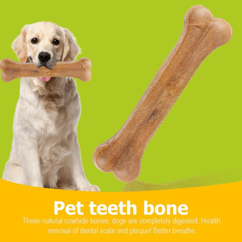 8 inch Compressed Rawhides Dog Bones