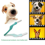 25pcs/set Nanomaterials Pet Toothpicks Tooth Brush for Dogs